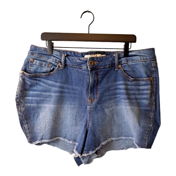 torrid Shorts Torrid Denim Cut Off Shorts Size 2 Poshmark